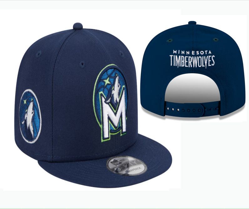 2025 NBA Minnesota Timberwolves Hat style TX 01